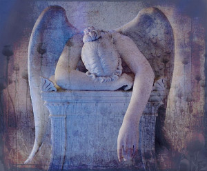 Angel of grieving